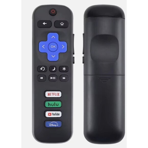 2 Pack New Remote Control Replacement for All Roku TV TCL/Hisense/Onn Roku - Picture 2 of 5